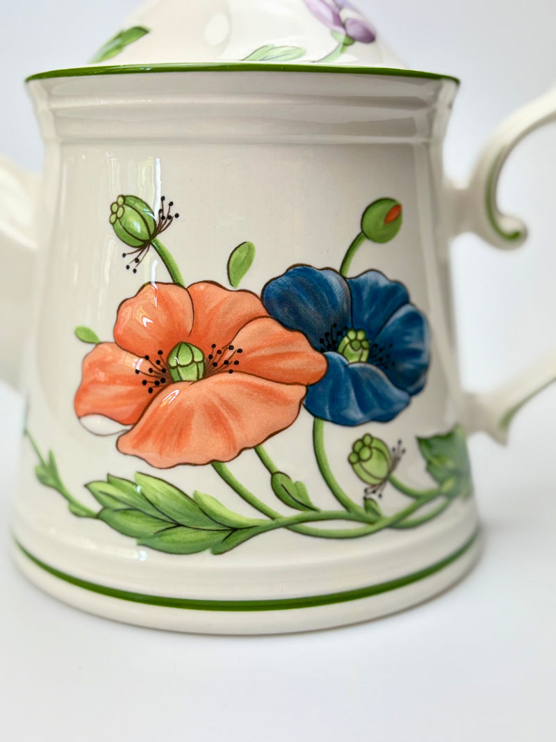 villeroy&boch by VAVRO LOTTEヴィンテージレアモデル Vintage Villeroy & Boch Amapola Teapot — Vitro Porcelain, West