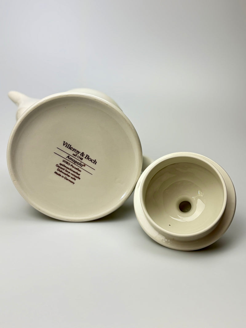 Vintage Villeroy & Boch Amapola Teapot — Vitro Porcelain, West Germany c. 1990s – Jacqui Fink