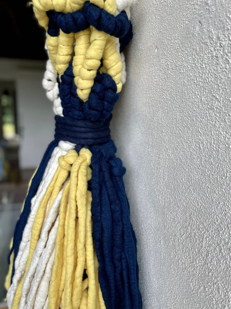 Corset Dress I Wall Hanging Side Profile