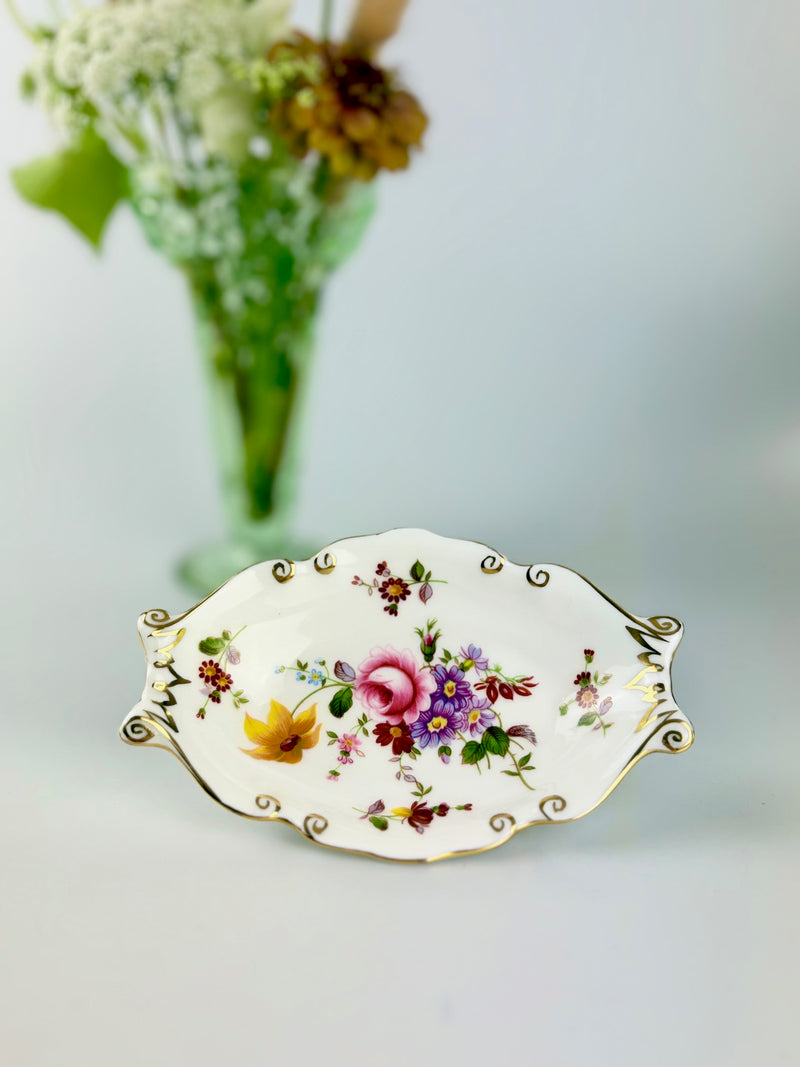  Crown Derby 花柄 トレイ 小物入れ Royal Crown Derby Derby Posies Trinket Dish, 1979 England – Jacqui