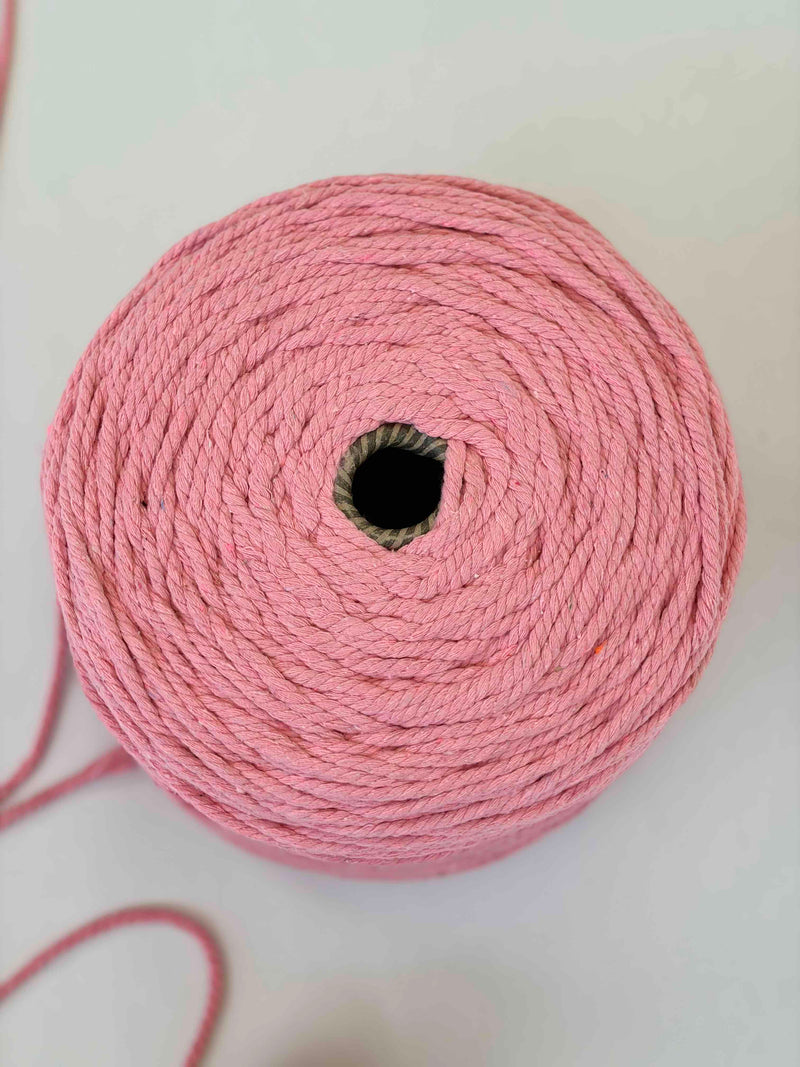 Jumbo Spool of Macrame Cord Pink