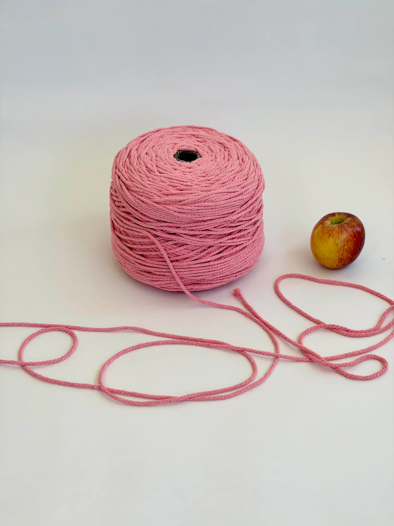 Jumbo Spool of Macrame Cord Pink