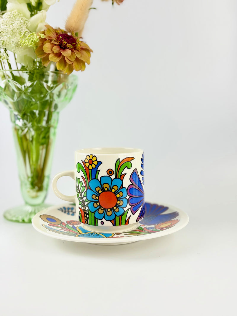Villeroy and Boch Acapulco Coffee Cup and Saucer – Jacqui Fink