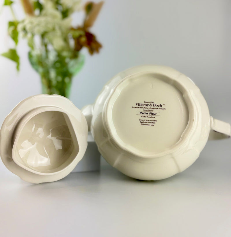 Villeroy & Boch Petite Fleur Teapot | Made in Luxembourg 1983-2010