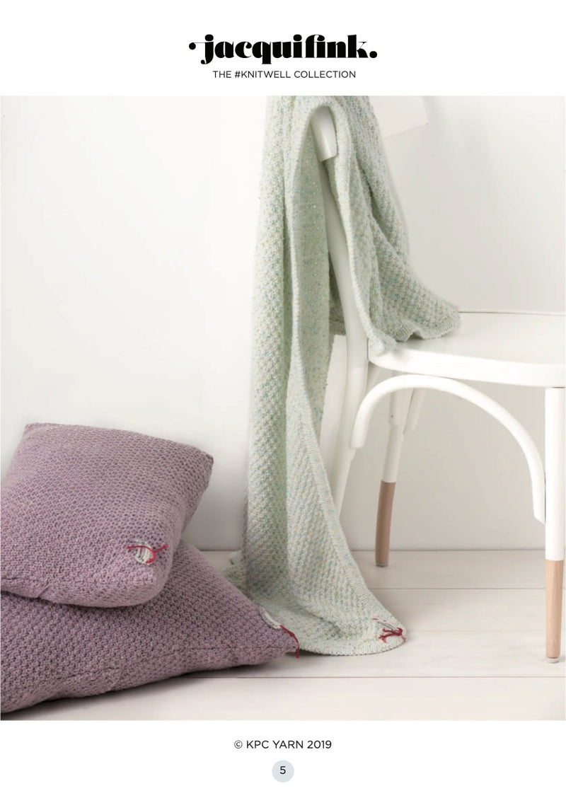 Pattern: Textural Cot Blanket (Soul)